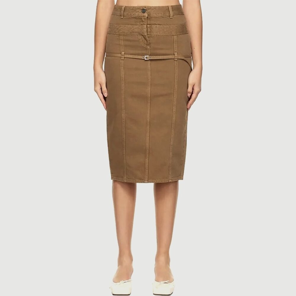 JACQUEMUS La Jupe Caraco Skirt
